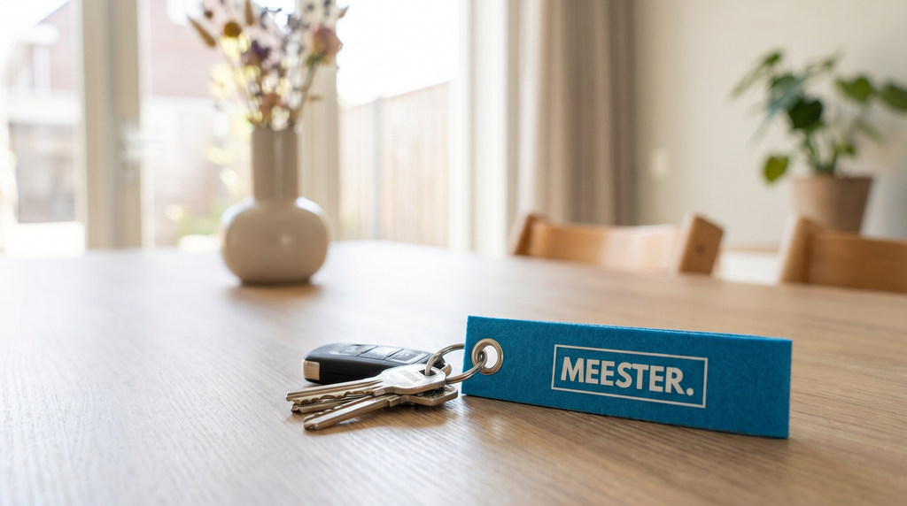 MEESTER. Sleutelhanger