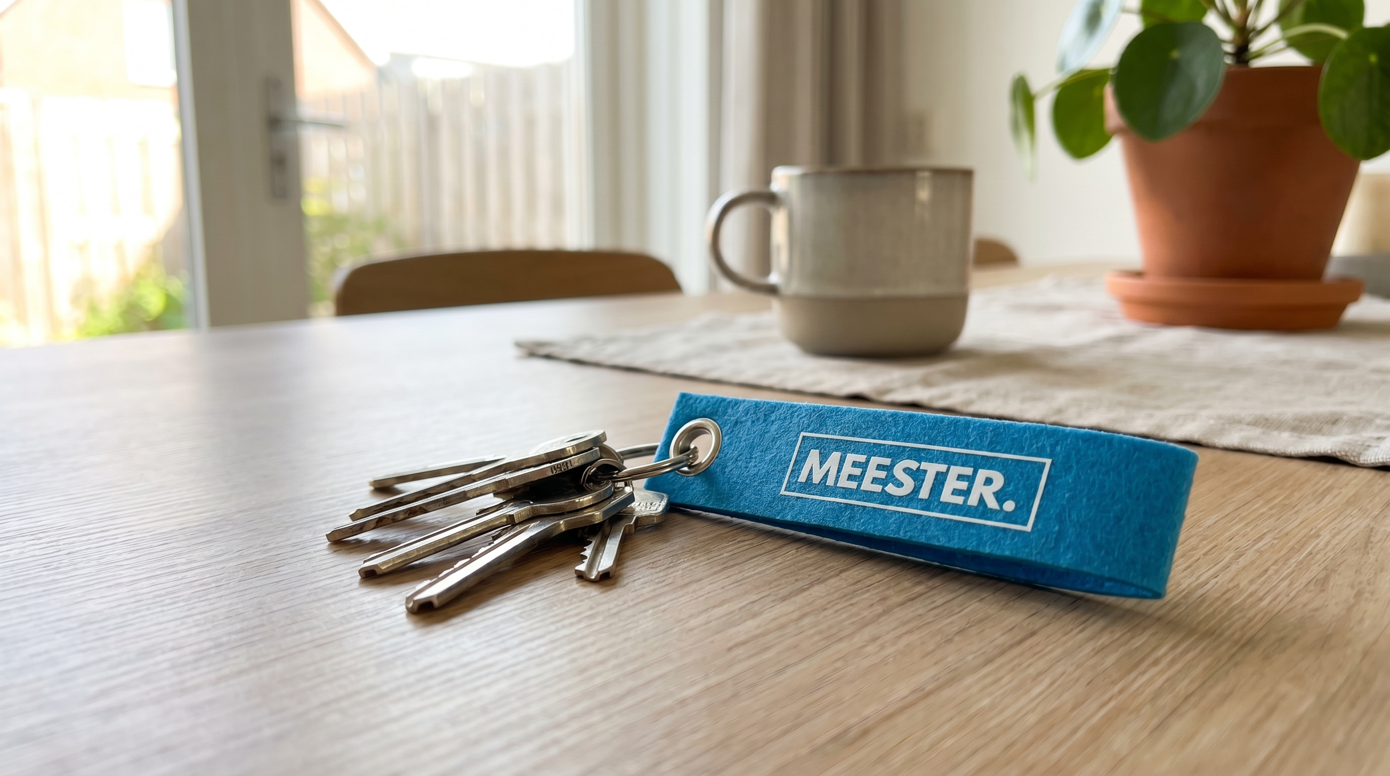MEESTER. Sleutelhanger Klas