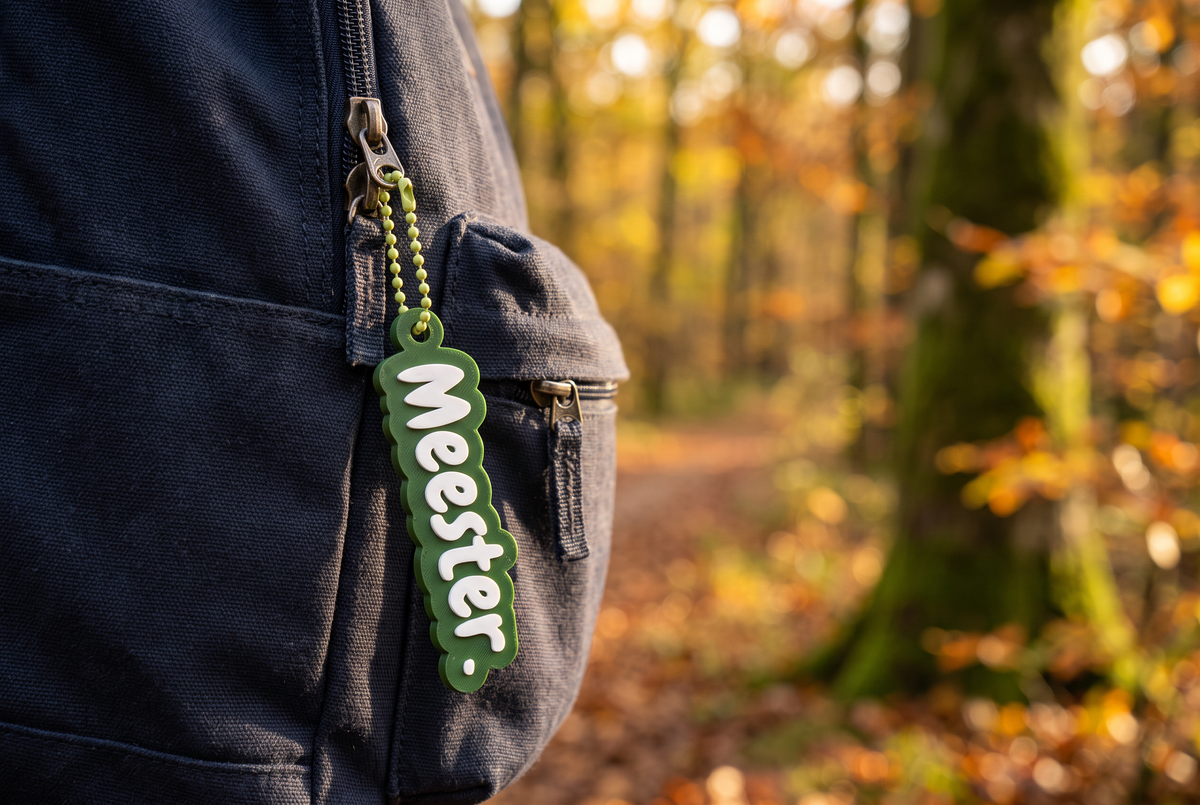 MEESTER. Sleutelhanger 3D